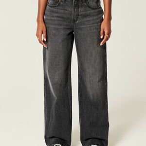 Hollister High Waisted Baggy Women's Jeans